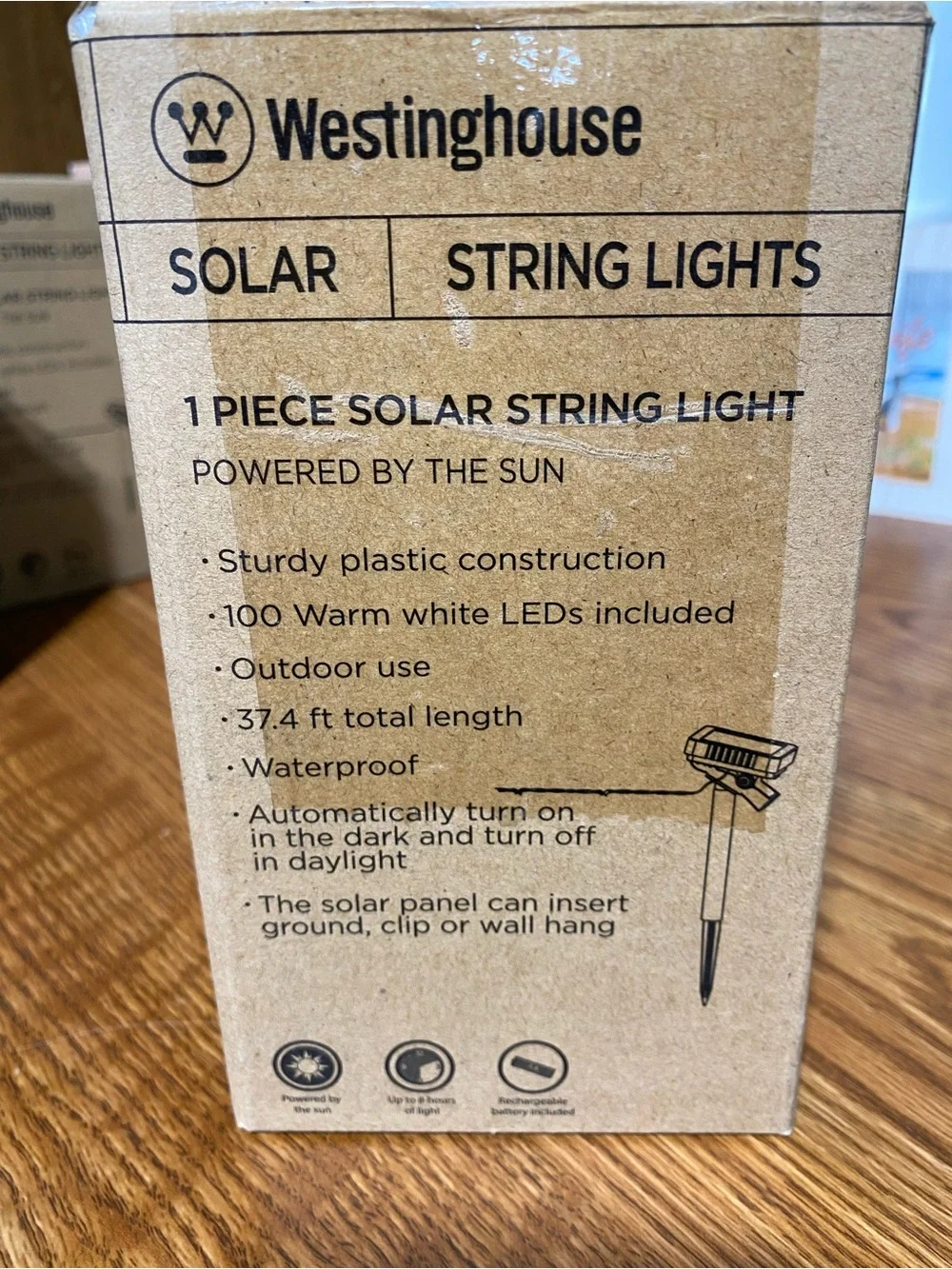 Solar String Lights - Warm White